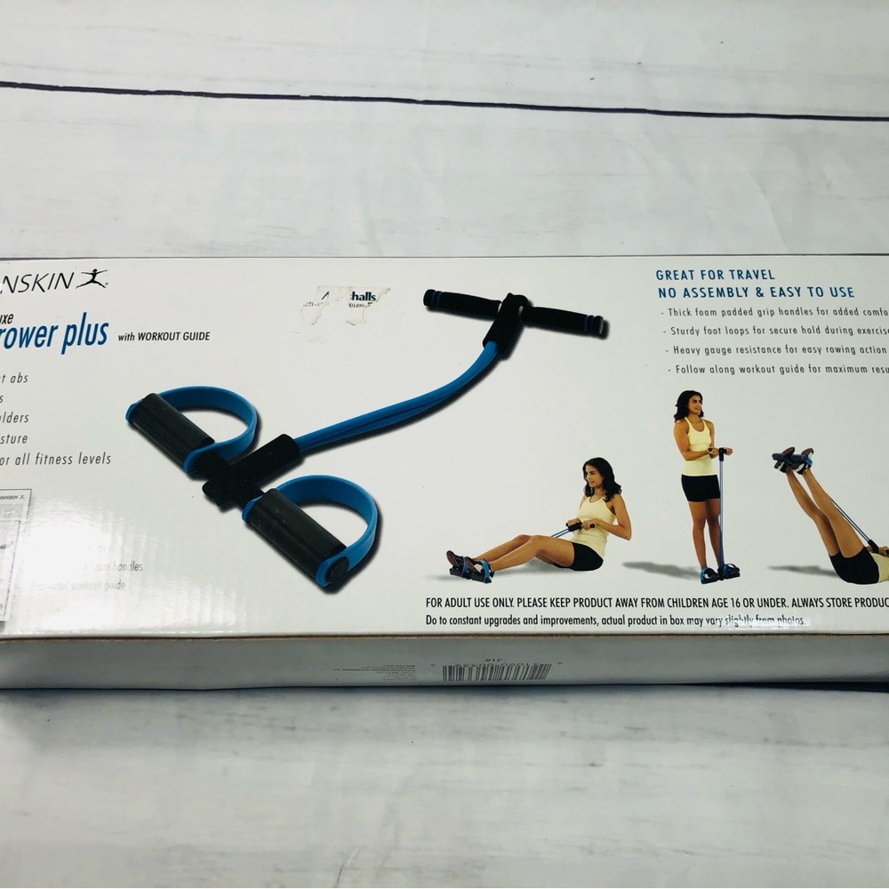 Danskin Deluxe Abs Rower Plus With Workout Guide Exercise - Picture 7 of 7